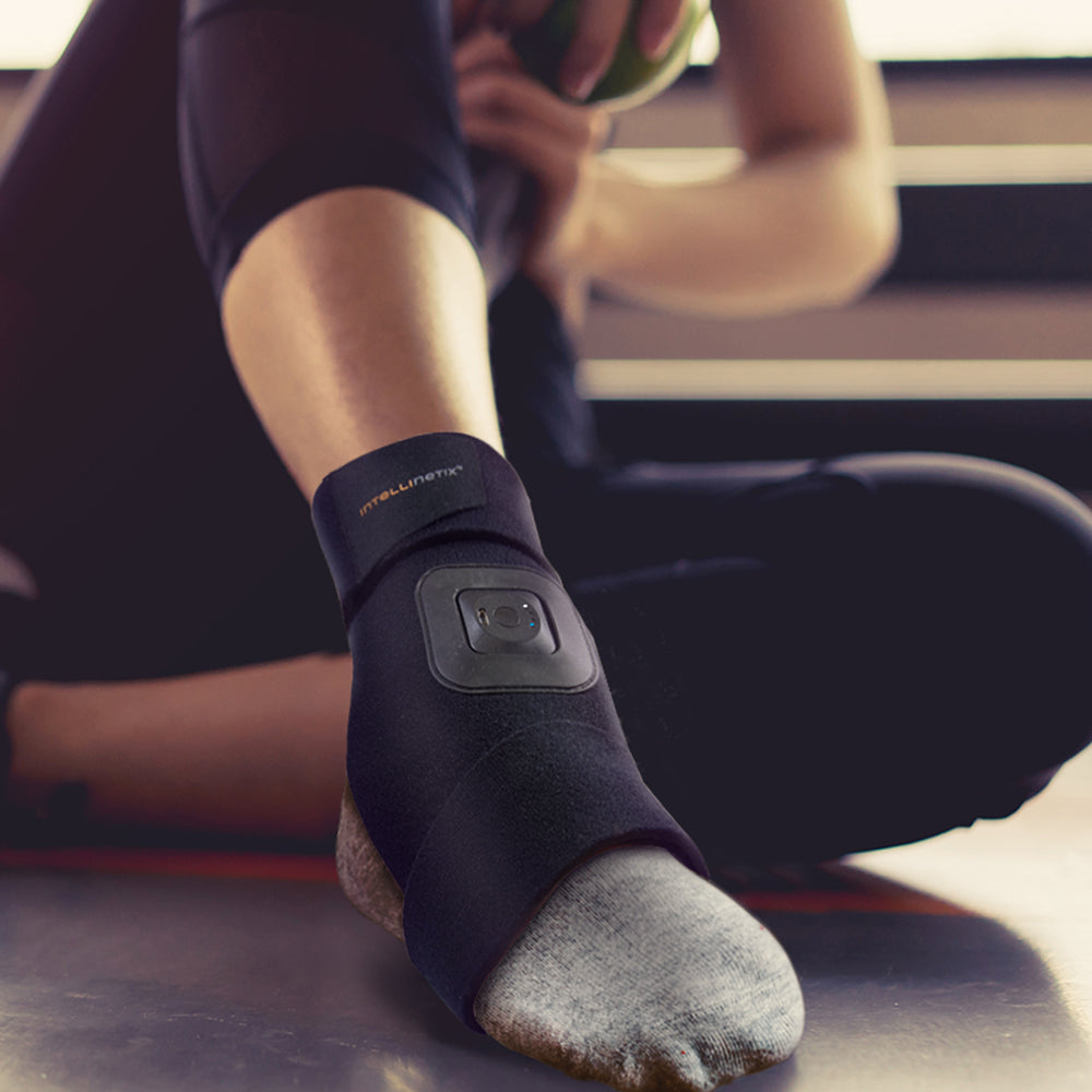 Intellinetix Vibrating Foot/Ankle Therapy Wrap - sportsinjurybraces.com.au